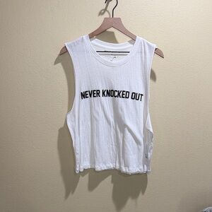 NWT Spiritual Gangster Size XXL Never Knocked Out Crop Tank